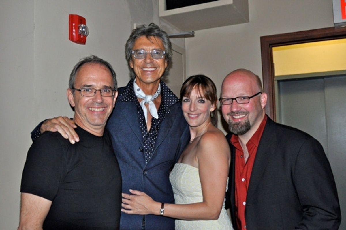 Ross Patterson, Tommy Tune, Julia Murney and Scott Coulter at 